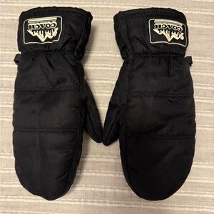Coach brand signature puffer gloves. Excellent condition.